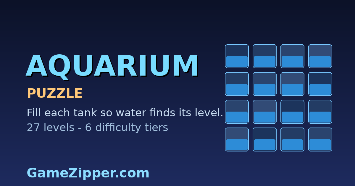 Aquarium Puzzle