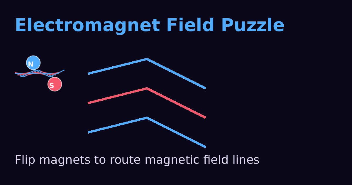 Electromagnet Field Puzzle