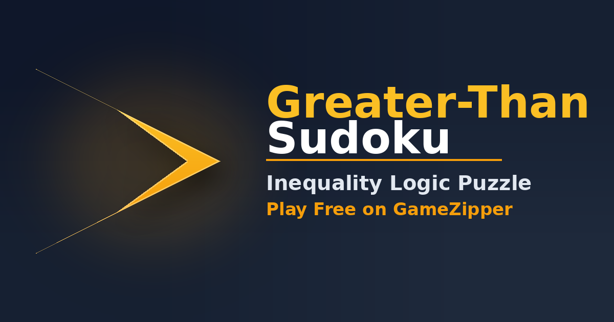 Greater-Than Sudoku