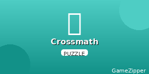 Crossmath Puzzle Online - Math Crossword Game