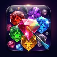 Jewel Coloring - Color by Number Pixel Art