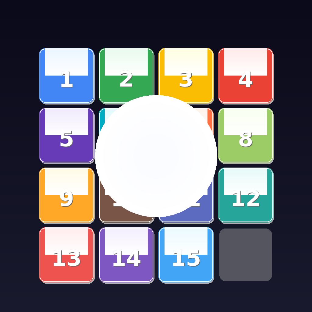Sliding Puzzle Online - Classic 15 Tile Game