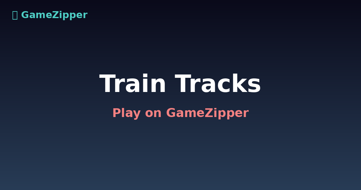 Train Tracks Puzzle Online