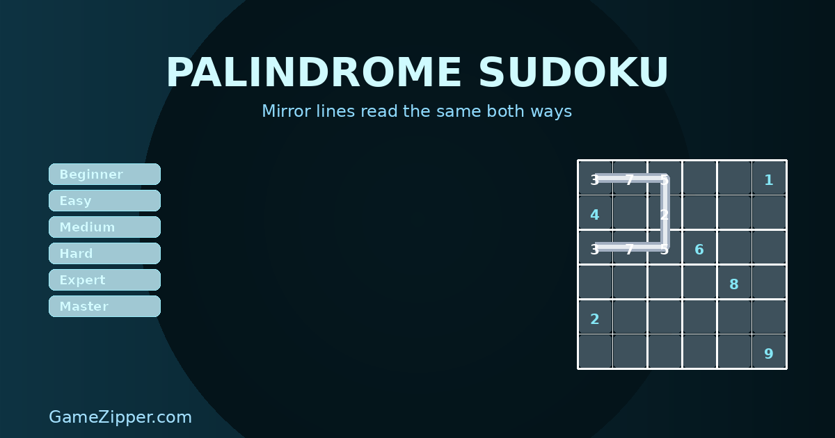 Palindrome Sudoku