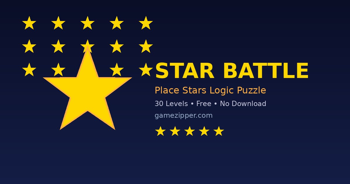 Star Battle Puzzle