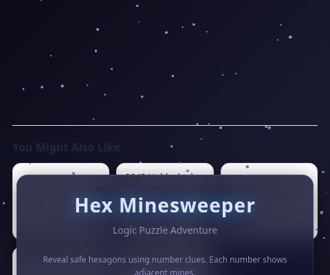 Hex Minesweeper — Play Free Online, No Ads | FreeSmartGames