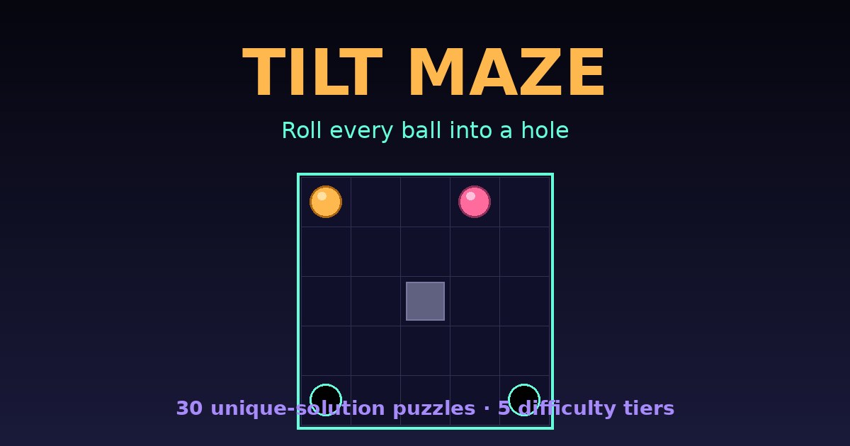 Tilt Maze