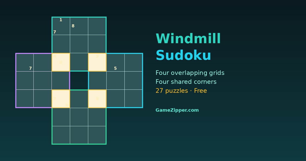 Windmill Sudoku